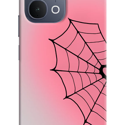 Pink Web iQOO Z11x 5G Back Cover