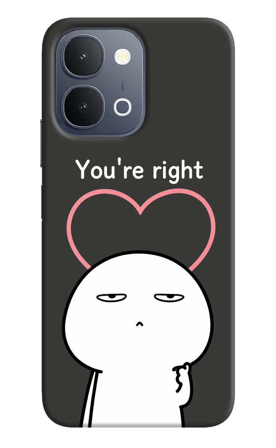 You're Right iQOO Z11x 5G Back Cover, Hard case