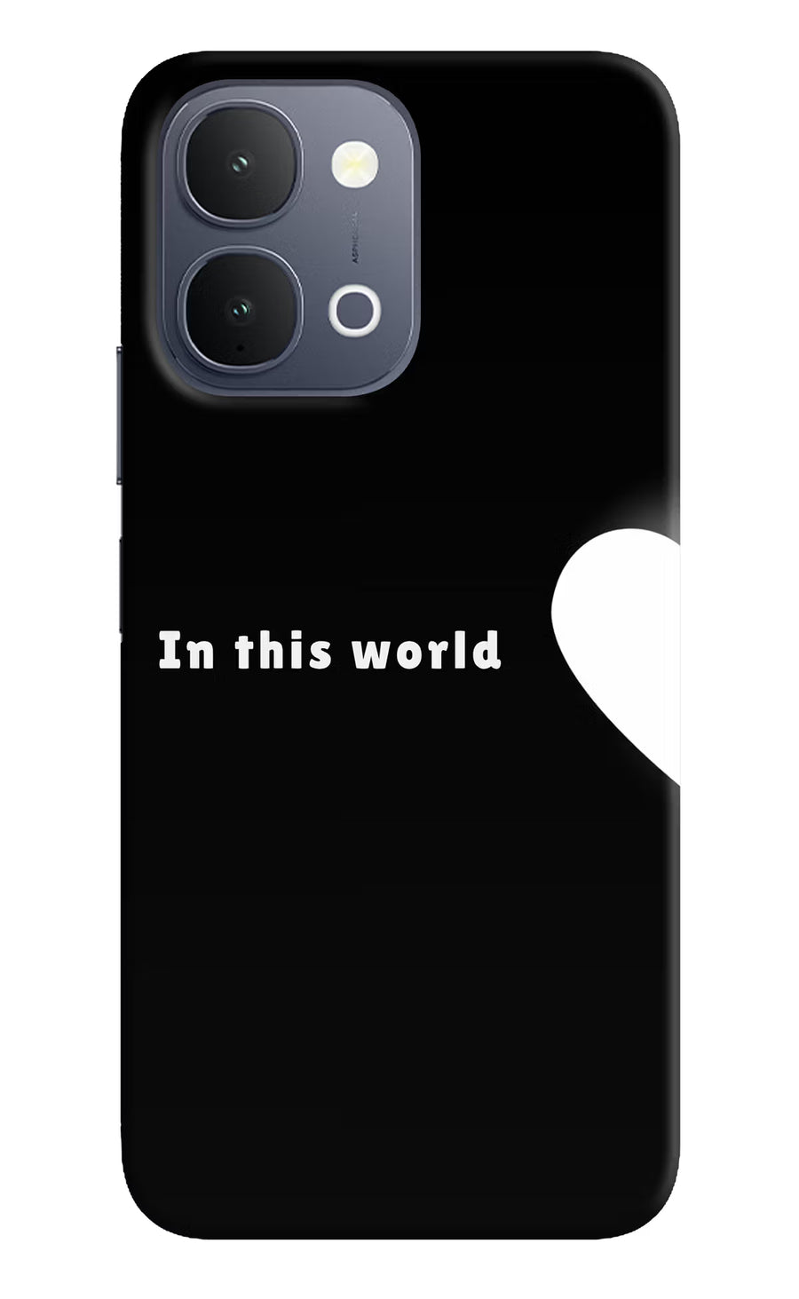This World iQOO Z11x 5G Back Cover, Hard case