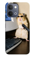 Hacker Hamster iQOO Z11x 5G Back Cover
