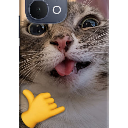 Silly Cat Call iQOO Z11x 5G Back Cover
