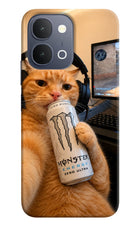 Gamer Cat Energy iQOO Z11x 5G Back Cover