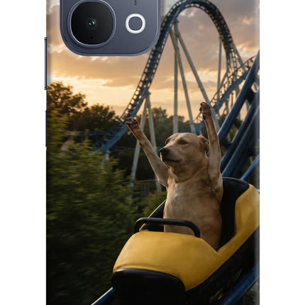 Rollercoaster Dog iQOO Z11x 5G Back Cover