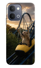 Rollercoaster Dog iQOO Z11x 5G Back Cover