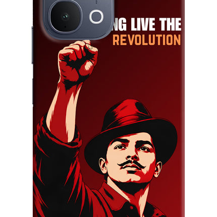 Bhagat Singh Revolution iQOO Z11x 5G Back Cover
