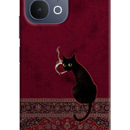 Midnight Cat iQOO Z11x 5G Hard Case Back Cover by Casekaro