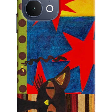 Pop Cat iQOO Z11x 5G Hard Case Back Cover by Casekaro