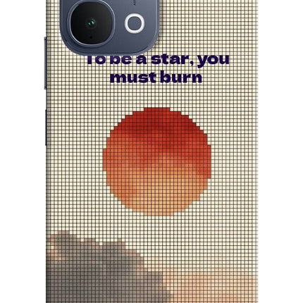 Pixel Sun iQOO Z11x 5G Hard Case Back Cover by Casekaro