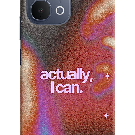Pink Aura iQOO Z11x 5G Hard Case Back Cover by Casekaro