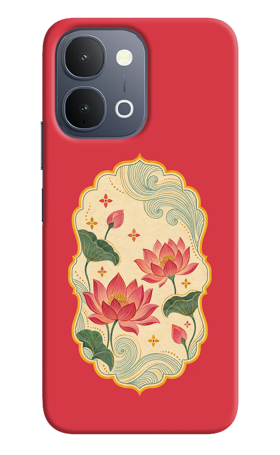 Pink Lotus iQOO Z11x 5G Back Cover, Hard case
