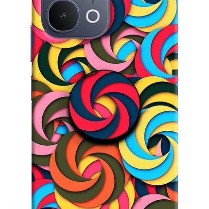 Spiral Pattern iQOO Z11x 5G Pop Case