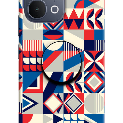 Colorful Pattern iQOO Z11x 5G Pop Case