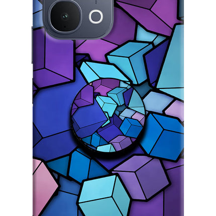 Cubic Abstract iQOO Z11x 5G Pop Case