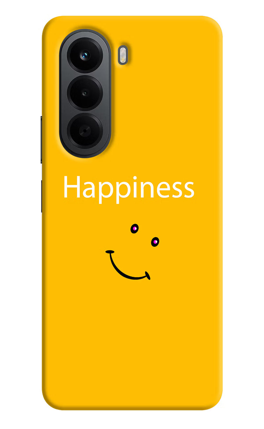 Happiness With Smiley OnePlus Nord CE6 Lite Back Cover, Hard case
