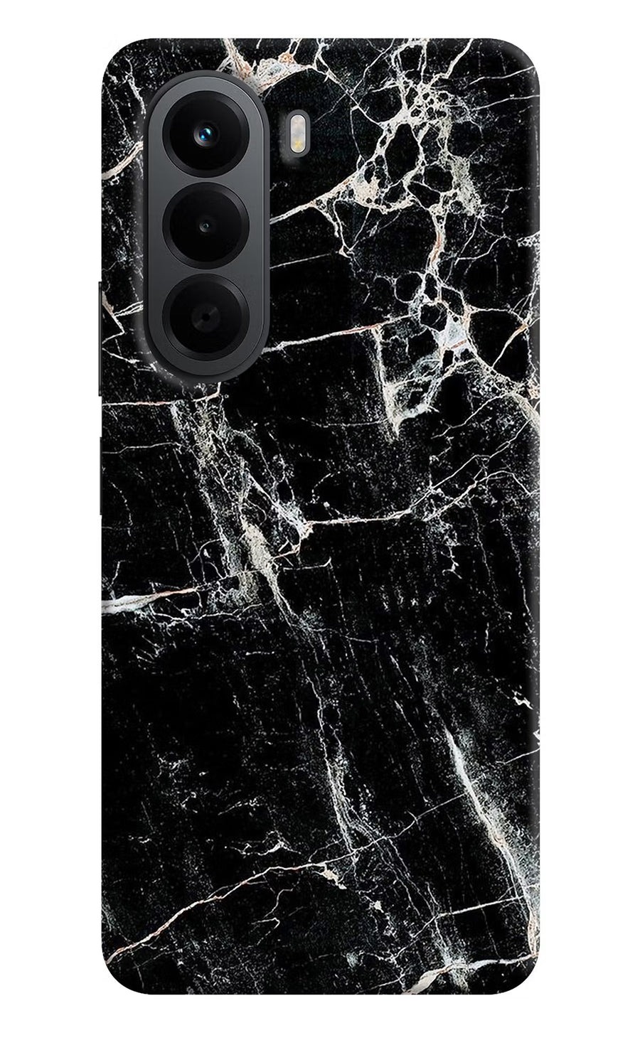 Black Marble Texture OnePlus Nord CE6 Lite Back Cover, Hard case