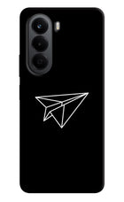 Paper Plane White OnePlus Nord CE6 Lite Back Cover