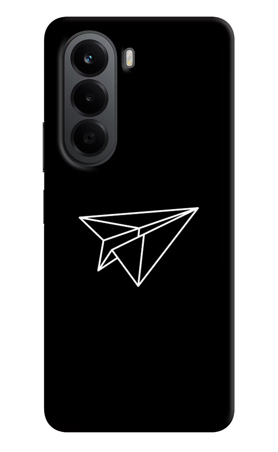 Paper Plane White OnePlus Nord CE6 Lite Back Cover, Hard case
