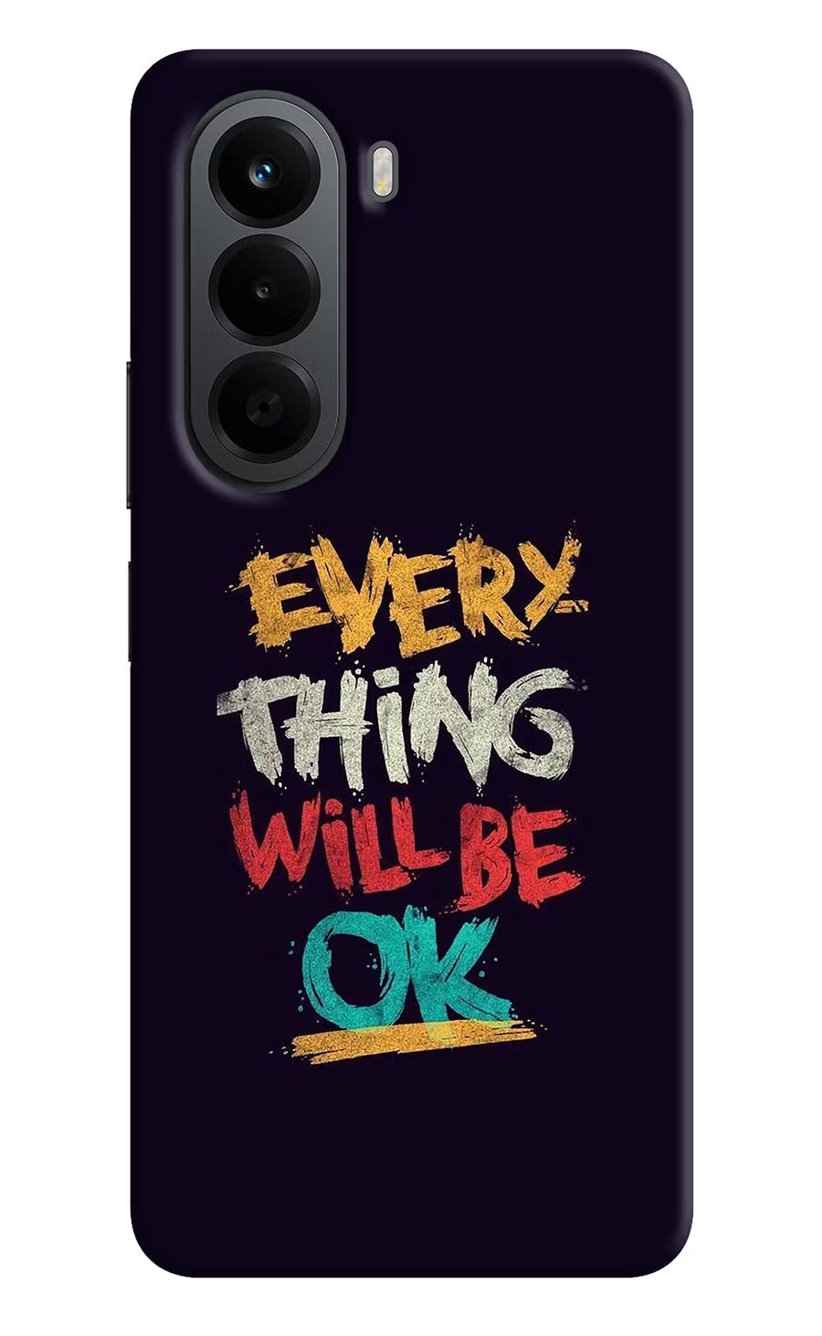 Everything Will Be Ok OnePlus Nord CE6 Lite Back Cover, Hard case