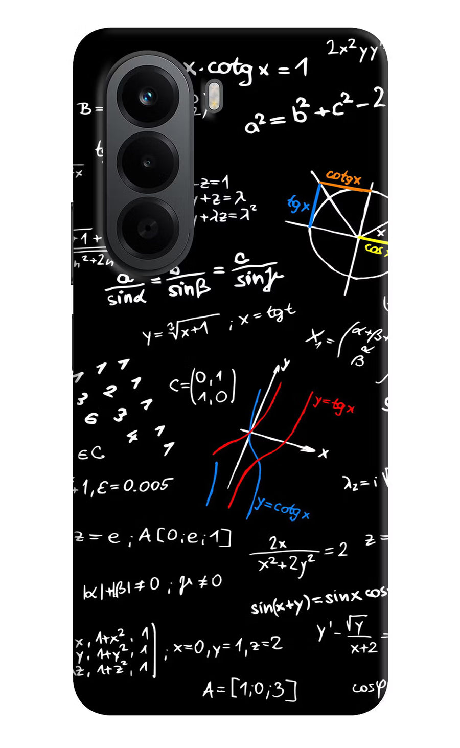 Mathematics Formula OnePlus Nord CE6 Lite Back Cover, Hard case