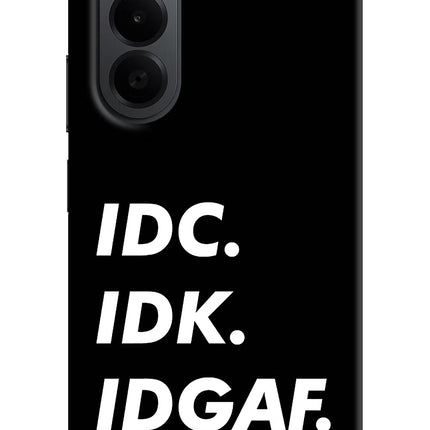 Idc Idk Idgaf OnePlus Nord CE6 Lite Back Cover