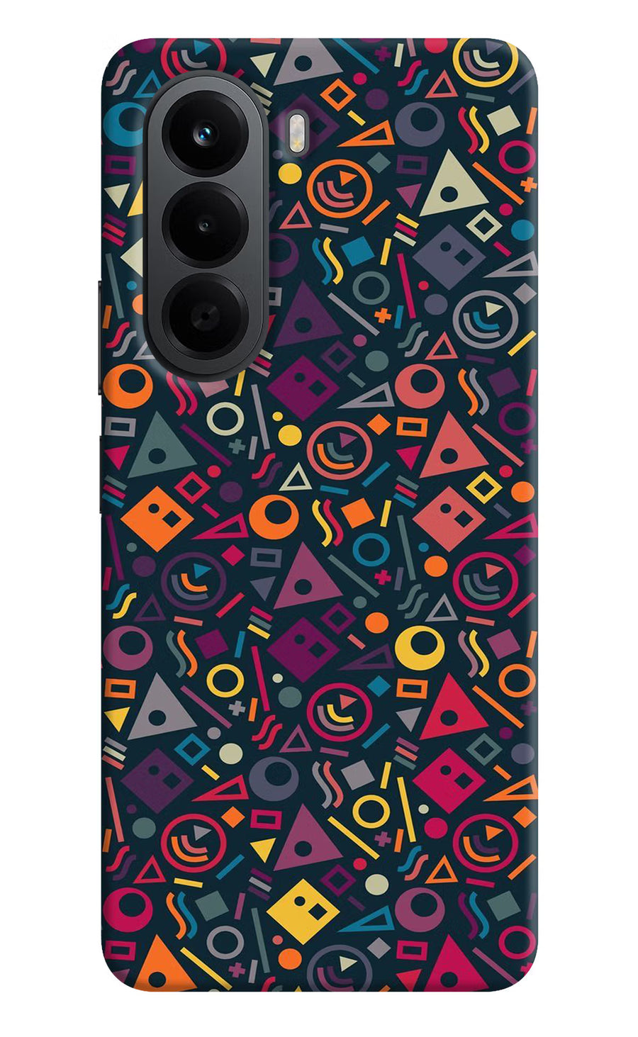 Geometric Abstract OnePlus Nord CE6 Lite Back Cover, Hard case