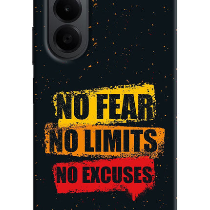 No Fear No Limits No Excuse OnePlus Nord CE6 Lite Back Cover