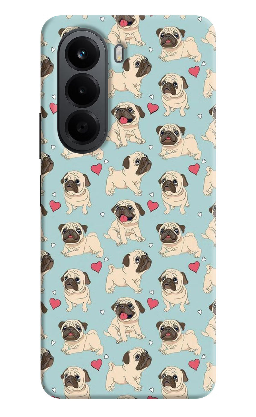 Pug Dog OnePlus Nord CE6 Lite Back Cover, Hard case