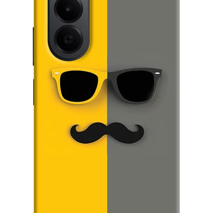 Sunglasses with Mustache OnePlus Nord CE6 Lite Back Cover