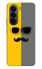 Sunglasses with Mustache OnePlus Nord CE6 Lite Back Cover