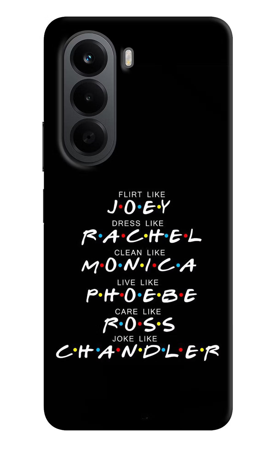 FRIENDS Character OnePlus Nord CE6 Lite Back Cover, Hard case