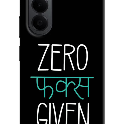 Zero Fucks Given OnePlus Nord CE6 Lite Back Cover