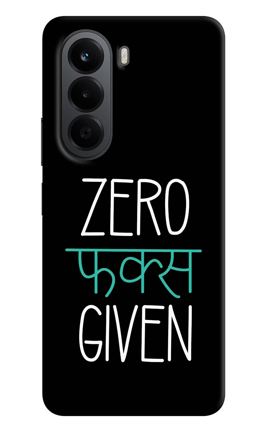 Zero Fucks Given OnePlus Nord CE6 Lite Back Cover, Hard case
