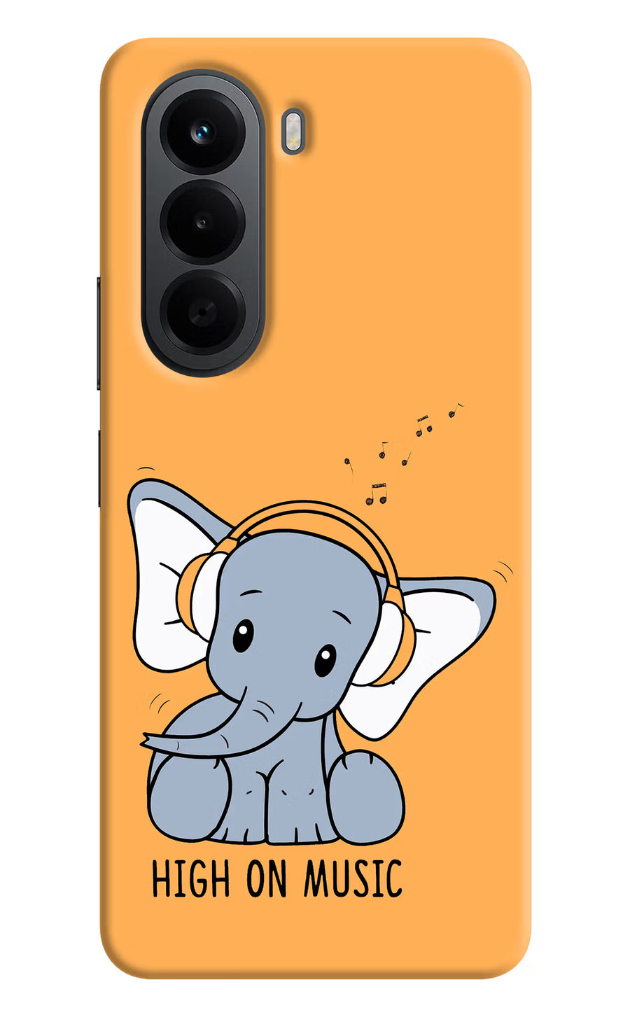 High On Music OnePlus Nord CE6 Lite Back Cover, Hard case