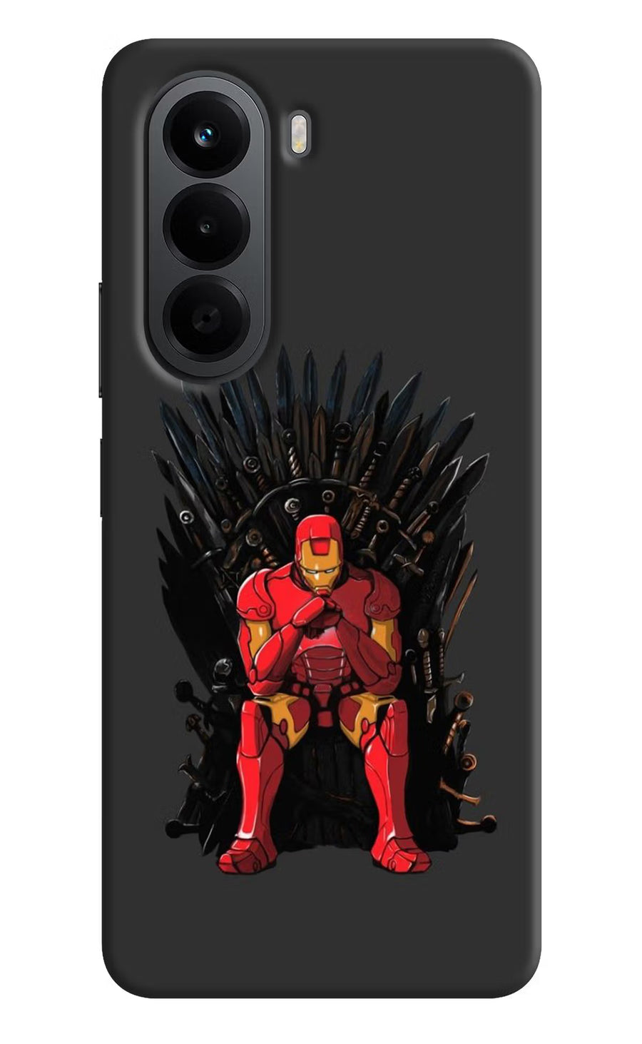 Ironman Throne OnePlus Nord CE6 Lite Back Cover, Hard case