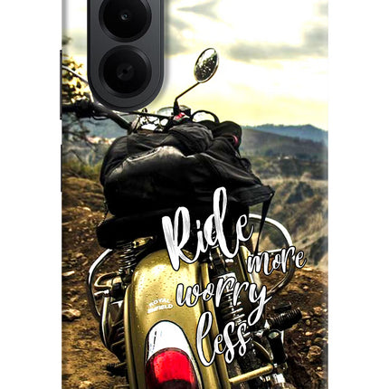 Ride More Worry Less OnePlus Nord CE6 Lite Back Cover