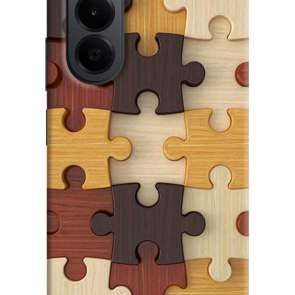 Wooden Puzzle OnePlus Nord CE6 Lite Back Cover