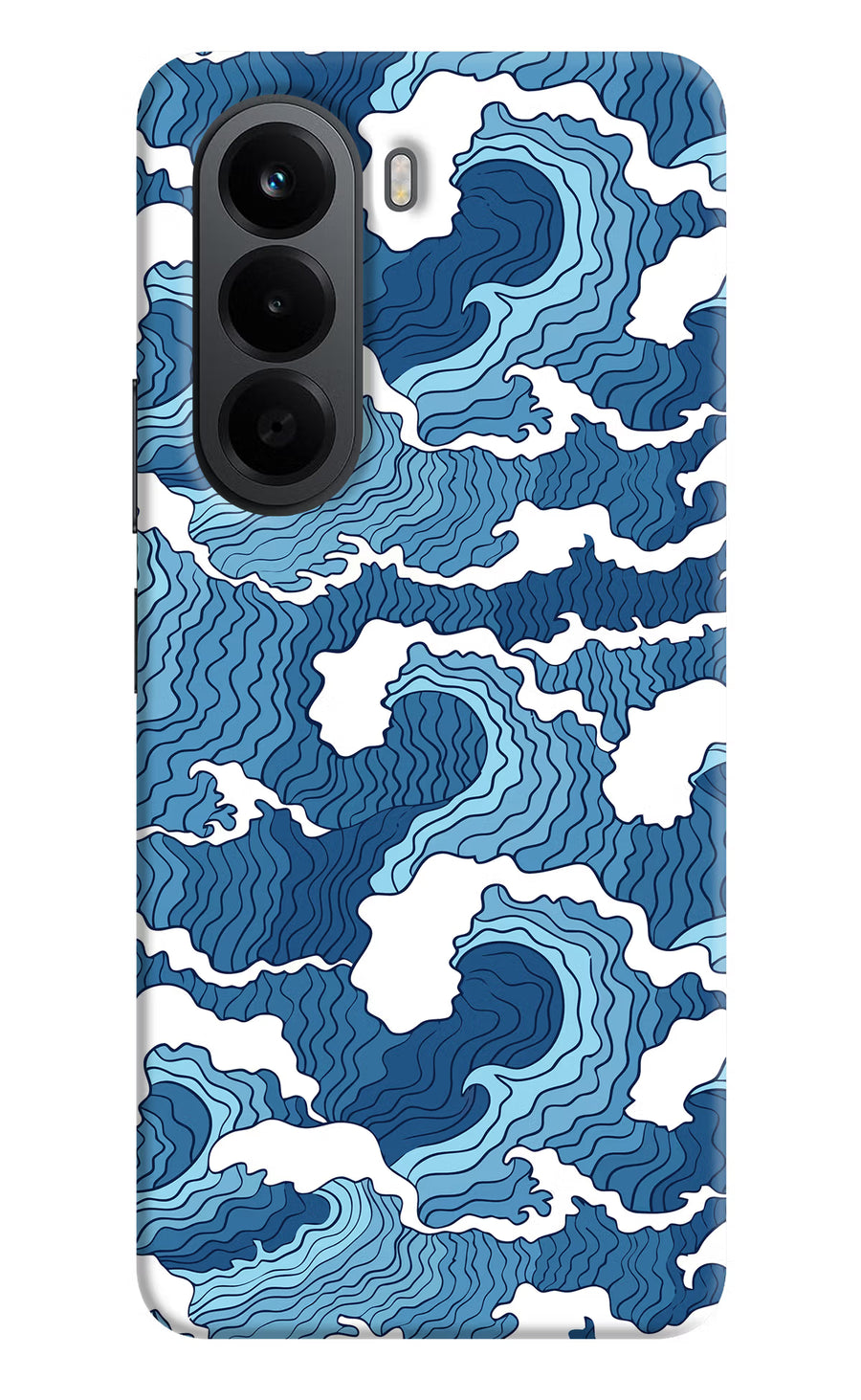 Blue Waves OnePlus Nord CE6 Lite Back Cover, Hard case