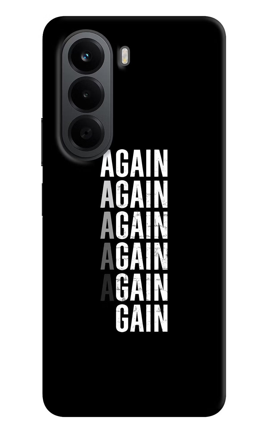 Again Again Gain OnePlus Nord CE6 Lite Back Cover, Hard case