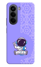 Cute Astronaut Chilling OnePlus Nord CE6 Lite Back Cover