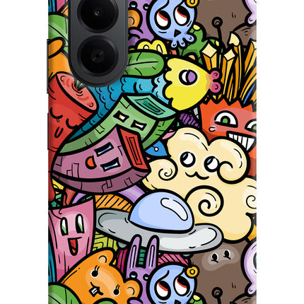 Veggie Doodle OnePlus Nord CE6 Lite Back Cover