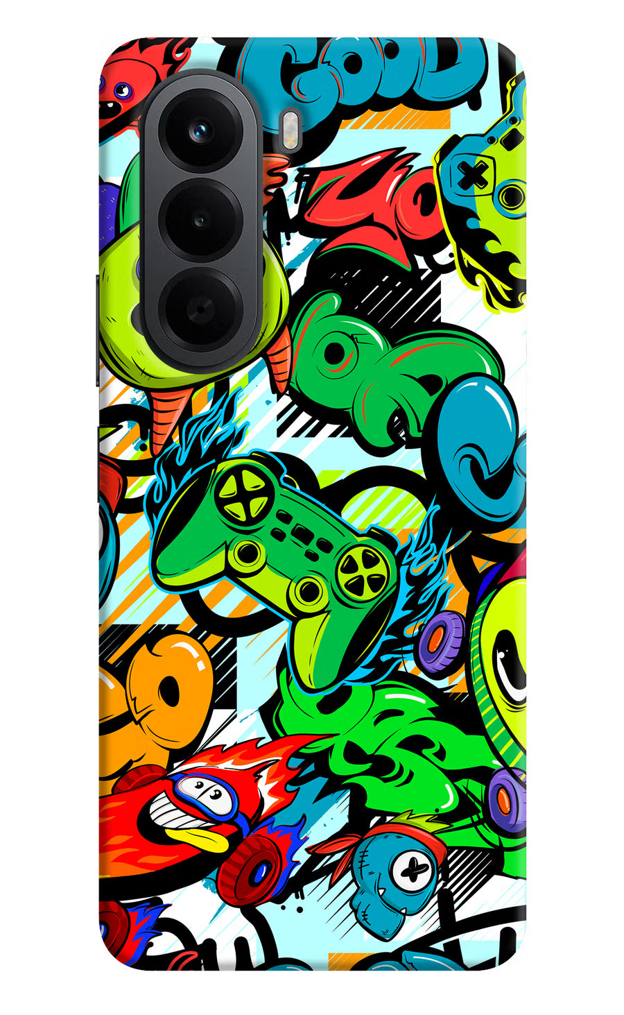Game Doodle OnePlus Nord CE6 Lite Back Cover, Hard case