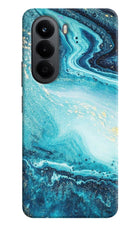 Blue Glitter Marble OnePlus Nord CE6 Lite Back Cover