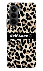Leopard Print Self Love OnePlus Nord CE6 Lite Back Cover
