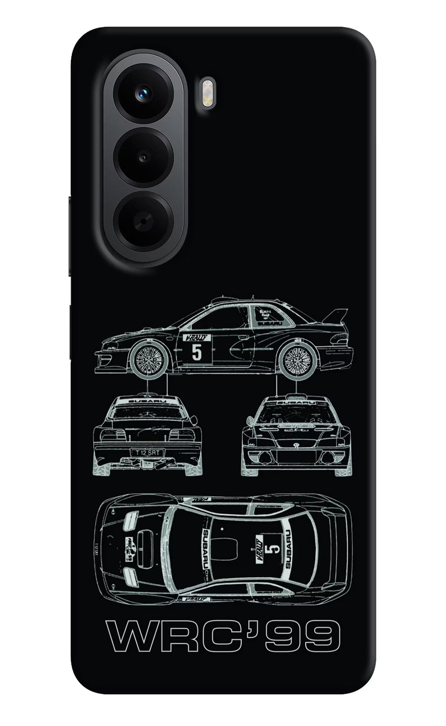 WRC'99 OnePlus Nord CE6 Lite Back Cover, Hard case