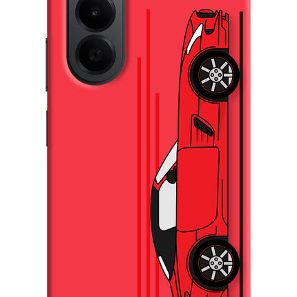 Red Velocity OnePlus Nord CE6 Lite Back Cover