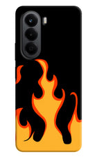 Fired Up – Black OnePlus Nord CE6 Lite Back Cover