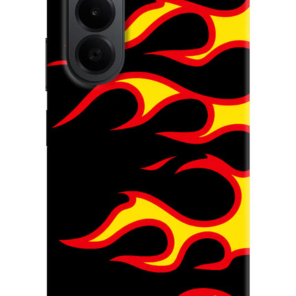 Side Sweep Flames OnePlus Nord CE6 Lite Back Cover