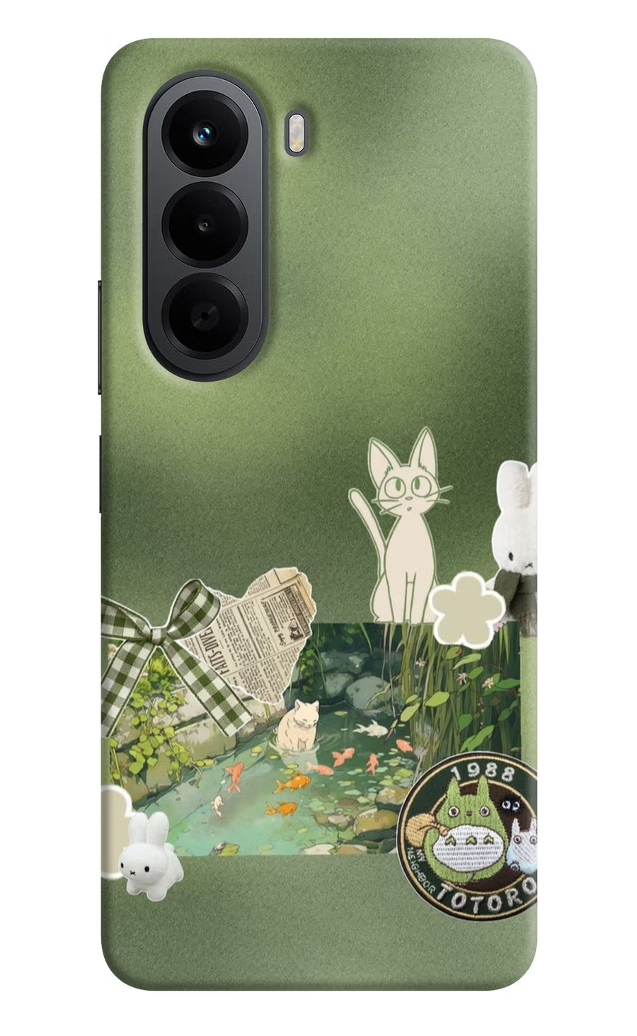 Aesthetic anime OnePlus Nord CE6 Lite Back Cover, Hard case