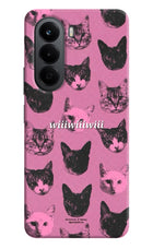 Pink Cats OnePlus Nord CE6 Lite Back Cover