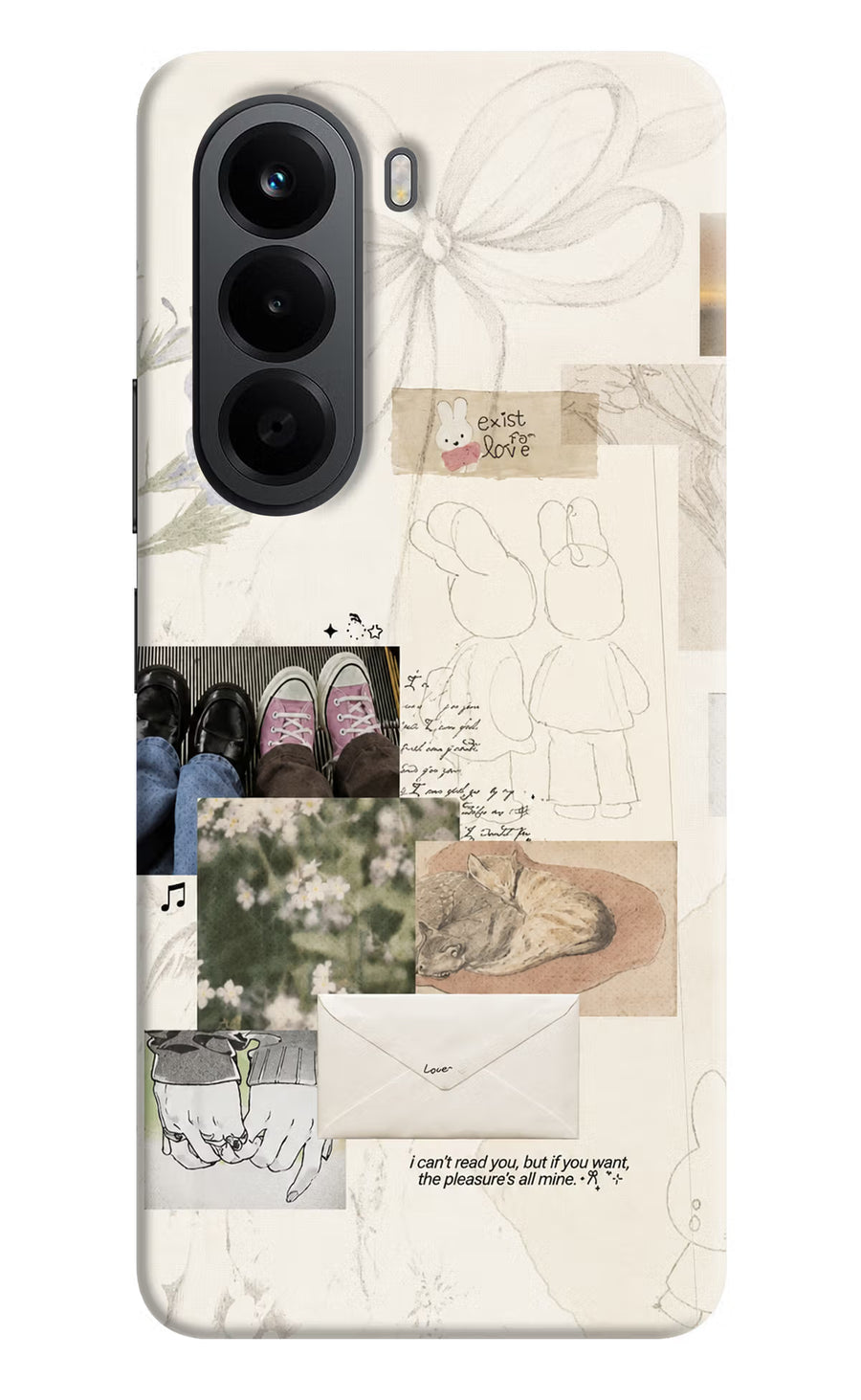 Soft Aesthetic OnePlus Nord CE6 Lite Back Cover, Hard case